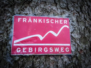 Wegweiser Fränkischer Gebirgsweg