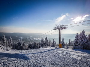 Lift an der Ochsenkopf Südabfahrt