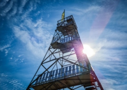 Eiffelturm des Frankenwaldes auf dem Döbraberg