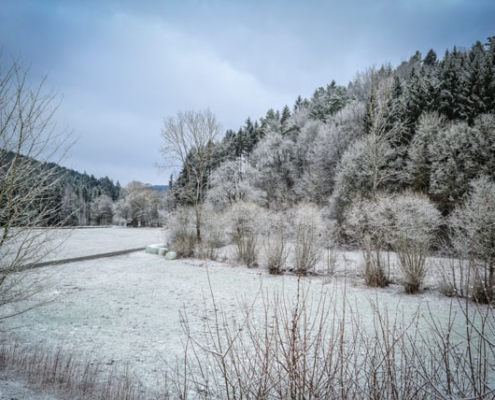 Schnee Rückkehr im März 2021