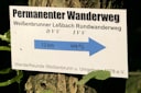 Wegweisr Permanenter Wanderweg