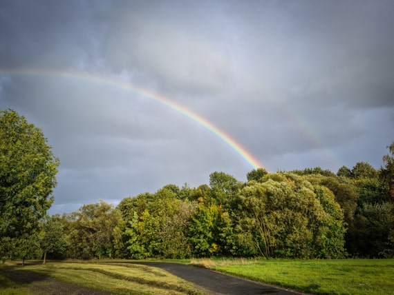 Wann kommt der Regenbogen