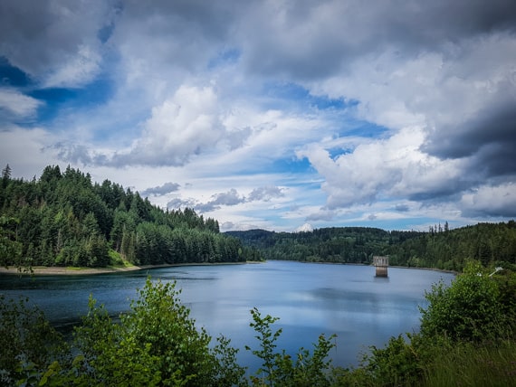 Frankenwald wandern Fränkischer Fjord