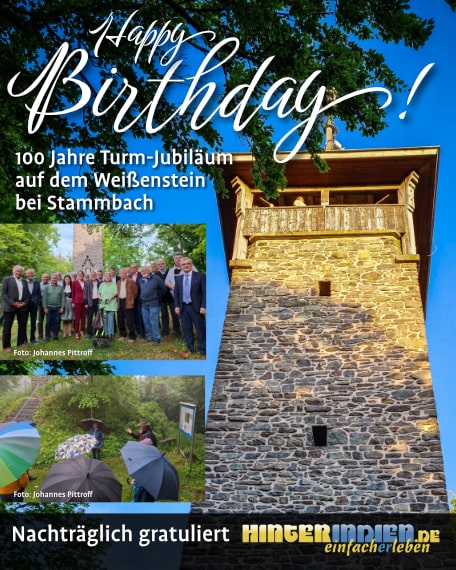 Mai 2025 100 Jahre Turm-Jubiläum