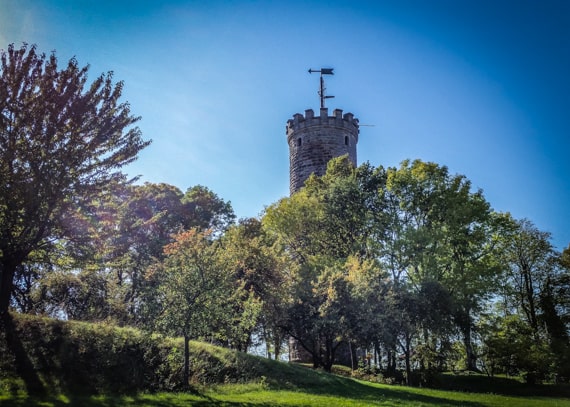 Steigerwald wandern Eltmann Wallburg