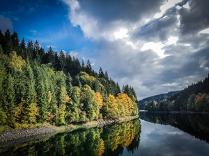 Herbst-Farben am Fränkischen Fjord