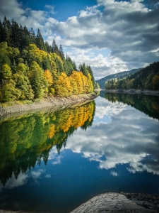 Herbst am Fränkischen Fjord - Ködeltalsperre