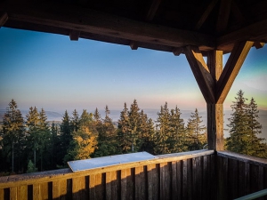 Auf dem Radspitze Aussichtsturm