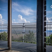 Blick vom Aussichtsturm Schwedenschanze