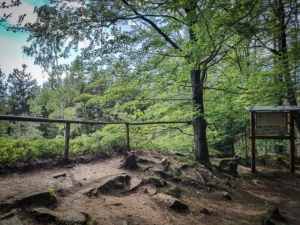 Lenksbruch Steinbruch-Wanderweg