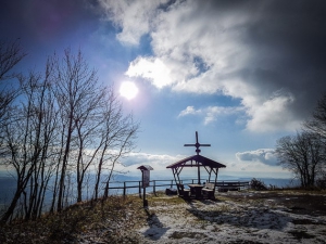 Frankenblick auf dem Großen Gleichberg