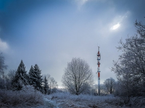 Wieder oben am Mast vorbei