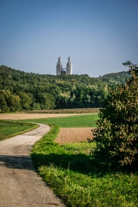 Blick Richtung Vierzehnheiligen