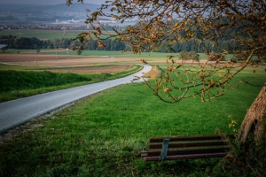 Sitzbank mit Aussicht