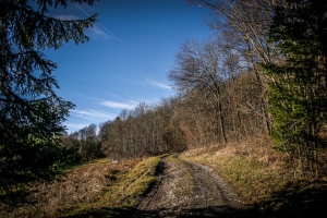 Anstieg hinten im Tal