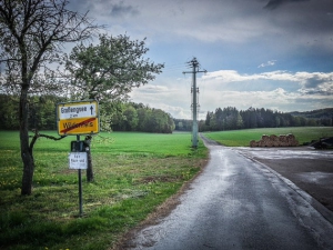 Ortsausgang Wildenfels richtung Großengsee