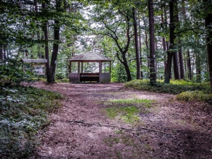 Hölzerner Pavillon am Veitenstein