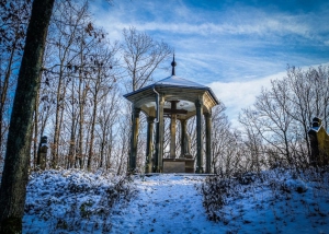 Pavillon auf dem Kreuzberg