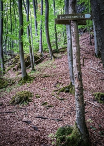 Wegweiser Zwergenhöhle