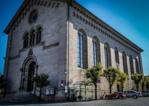 Die markante Kirche von Eltmann