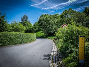 Schmellerweg Neuenmarkt mit Hecken