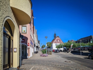 Geradewegs wieder „über die Altstadt“ hinweg
