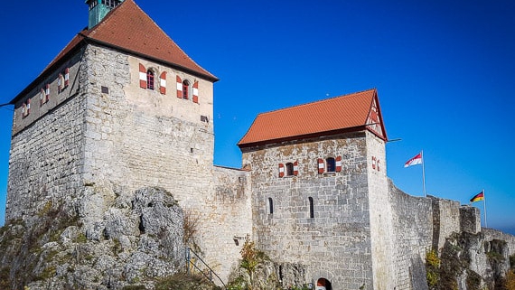 Die Felsburg Hohenstein