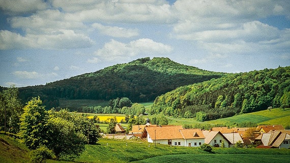 Bramberg-Tal mit Bramberg als Abschluss