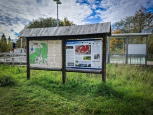 Startpunkt am Bahnhof Niederlamitz