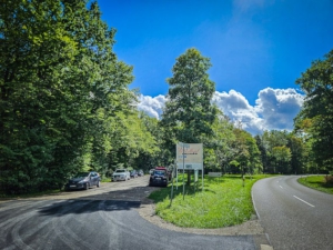 Wanderparkplatz vor der Einfahrt zum Wildbad