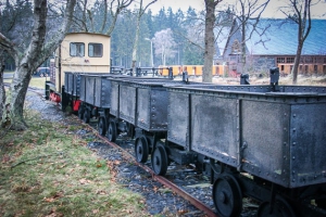 Alte Bergbau-Wägen