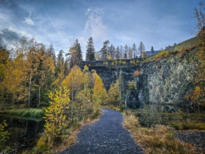 Kurze Weg-Etappe „zwischen den Seen“