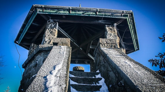 Der Aussichtsturm auf der Kösseine