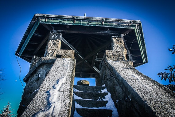 Der Aussichtsturm auf der Kösseine