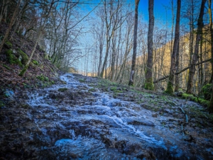 Romantischer Wasserfall