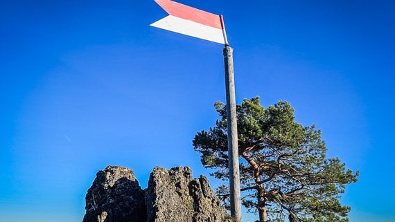 Wandern Egloffstein Schlossberg