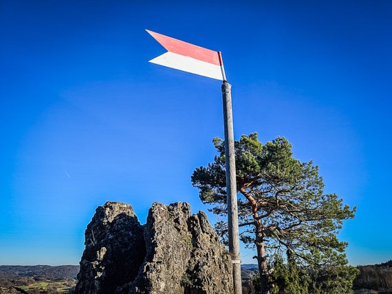 Wandern Egloffstein Schlossberg