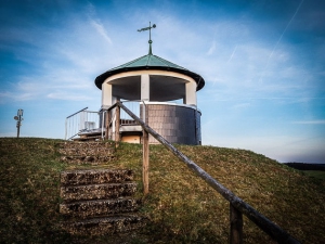 Die Wasserwarte auf dem langes Bühl über Steinbach