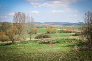 Weiter Ausblick über den mittleren Itzgrund