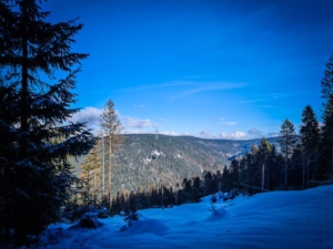 Blick auf andere Berge