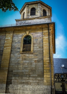 Achteckiger Kirchturm von Elbersberg