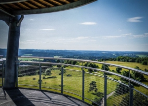 Ausblick vom Aussichtsturm Himmelsleiter