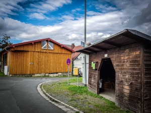 Im Ort Stein bei Bad Berneck