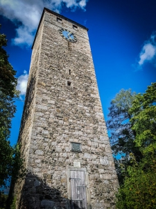 Schlossturm über Bad Berneck