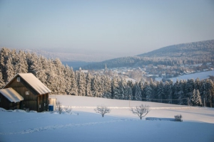 Blick auf Bischofsgrün