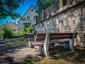 Rastplatz an der Hauptstraße