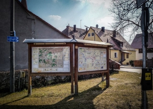 Wanderkarte in Eysölden