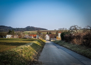 Wandern in den Ort Steindl