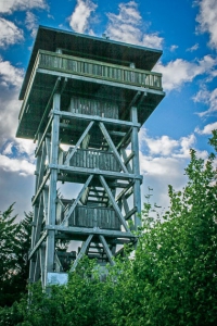 Aussichtsturm auf dem kleinen Kulm