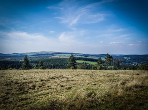 Ausblick zur Wasserkuppe